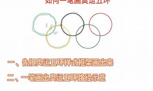 奥运五环一笔画_奥运五环一笔画怎么画视频